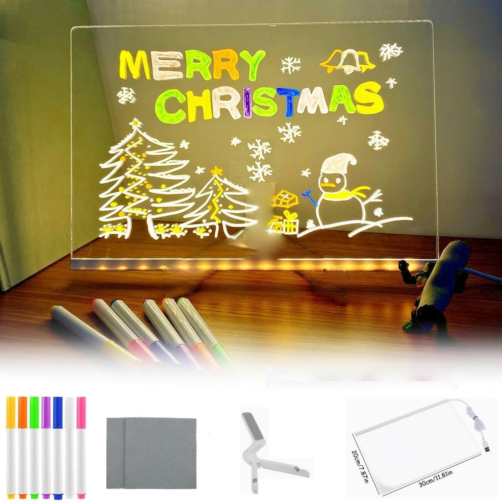 Fluorescent board, handwritten luminous billboard, stall display board, lamp board, milk tea shop, creative menu, whiteboard 567