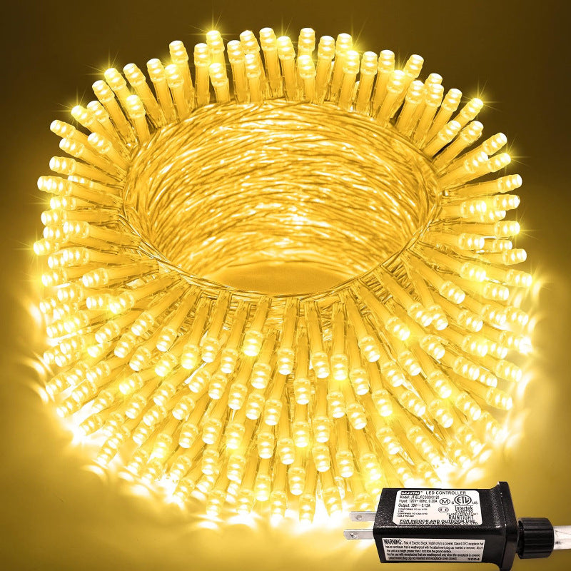 LED color lights, flashing lights, string lights, starry sky lights, solar powered high brightness waterproof outdoor decoration atmosphere light strips 563