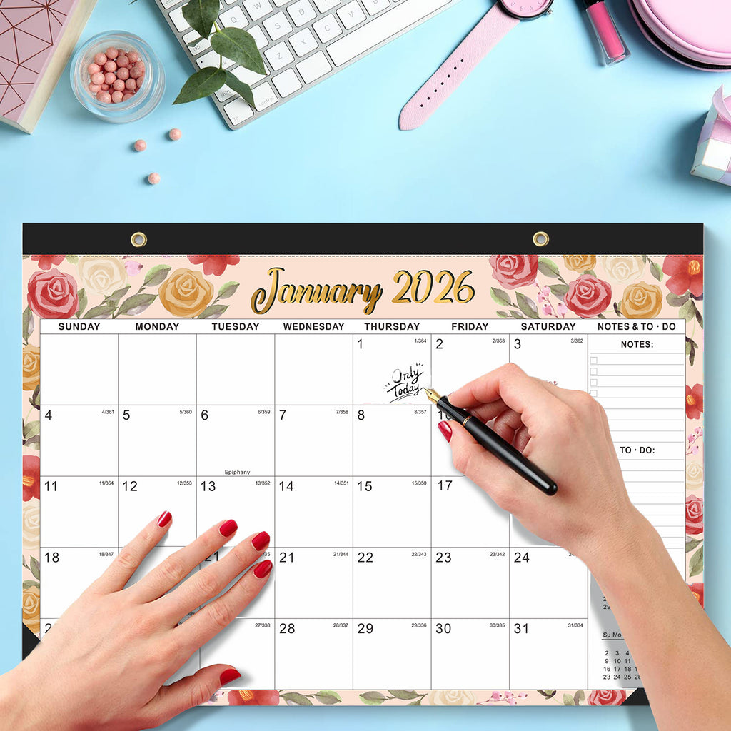 Creative Calendar 2026 English Version Popular Wall Calendar 18 Month Countdown 580