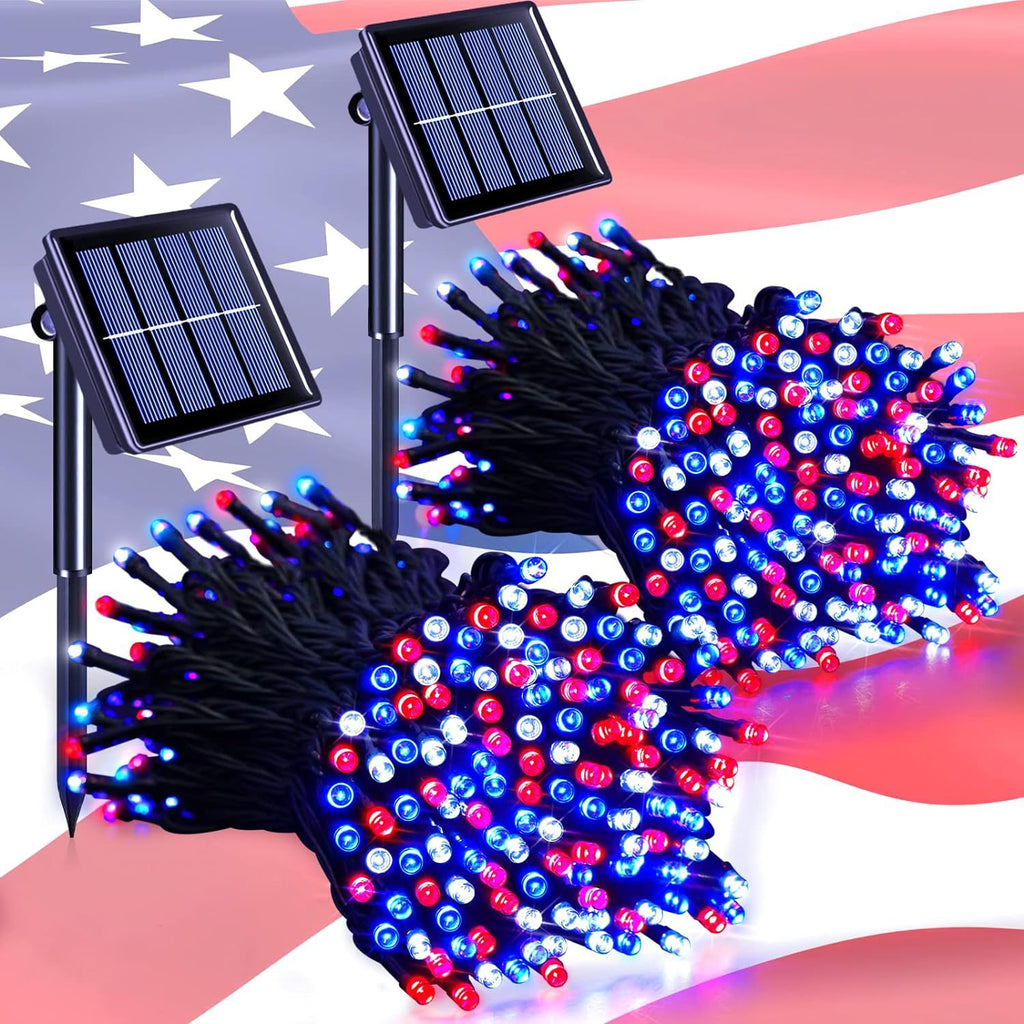 Outdoor solar light string, Christmas day, courtyard garden decoration, starry sky 561