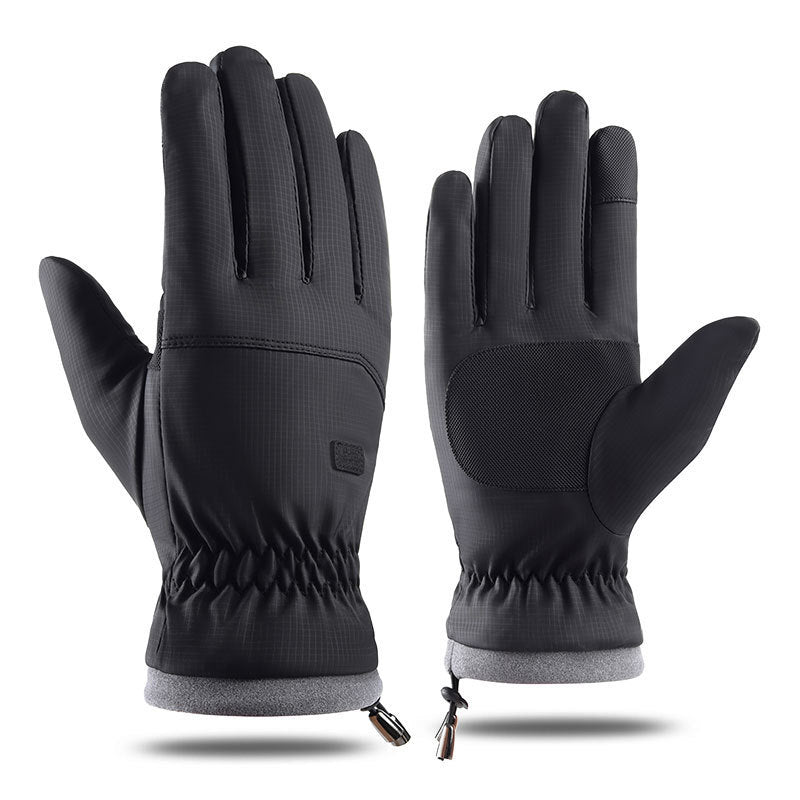 Men's Winter Warm Gloves - Skin-friendly, Windproof, Waterproof, Thickened and Fleece-lined 516