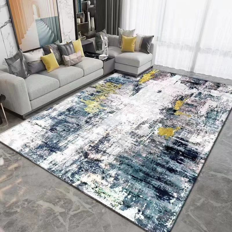 Carpet fully laid in the living room, sofa, coffee table mat, bedroom, and room, with a large area full of bedding edge blankets 581