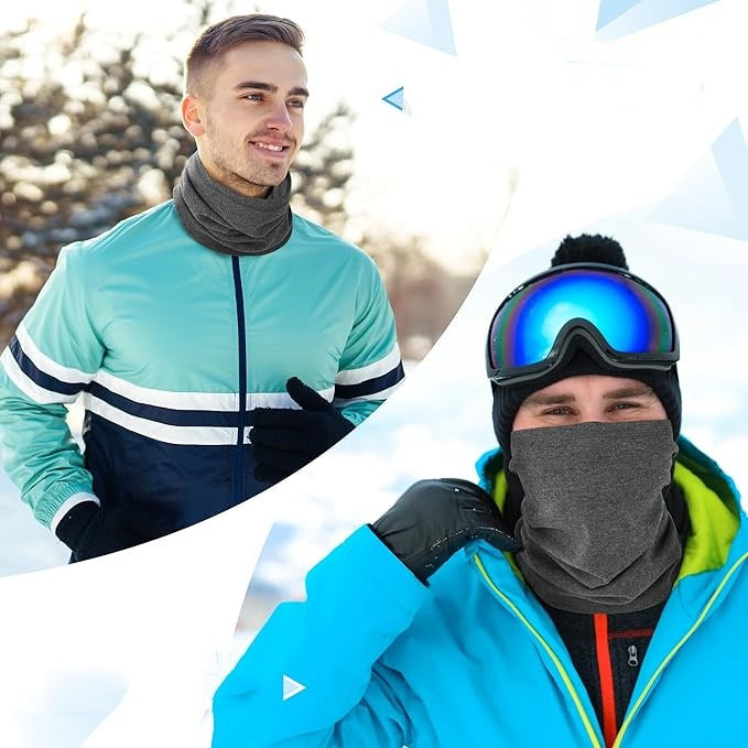 Neck wrap, leg wrap, headband, face mask, winter warm scarf, fleece-lined windproof face mask 518