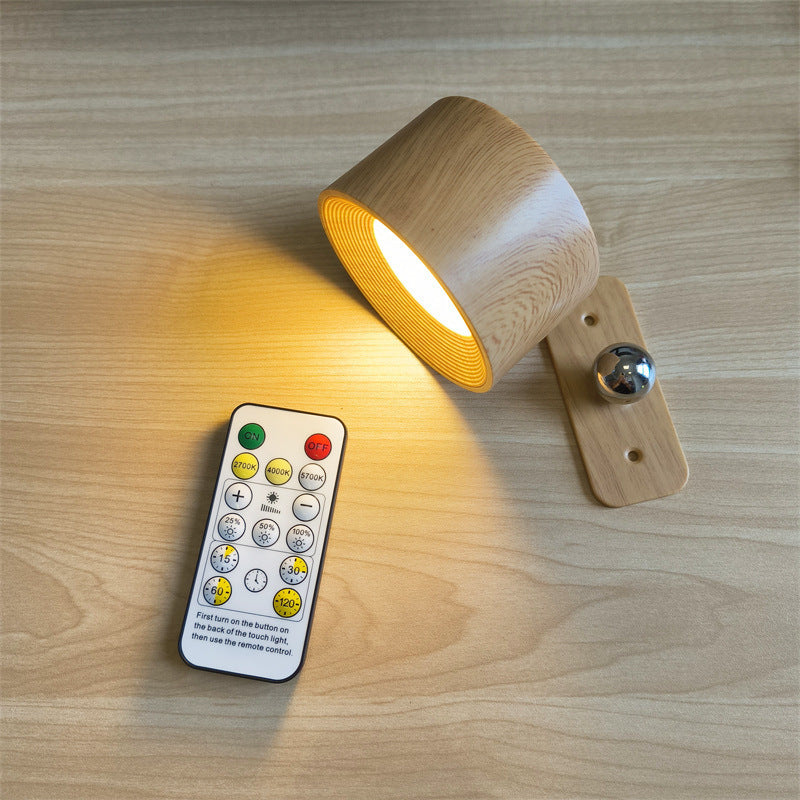 USB charging wall light LED bedside reading book light charging portable touch adjustable night light magnetic suction cabinet light 575