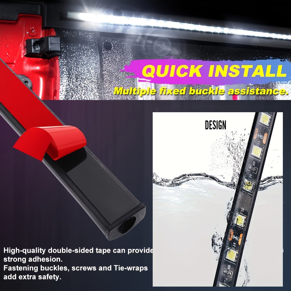 3-in-1 60 inch 150cm neon RGB APP suitable for SUV freight pickup trucks 557
