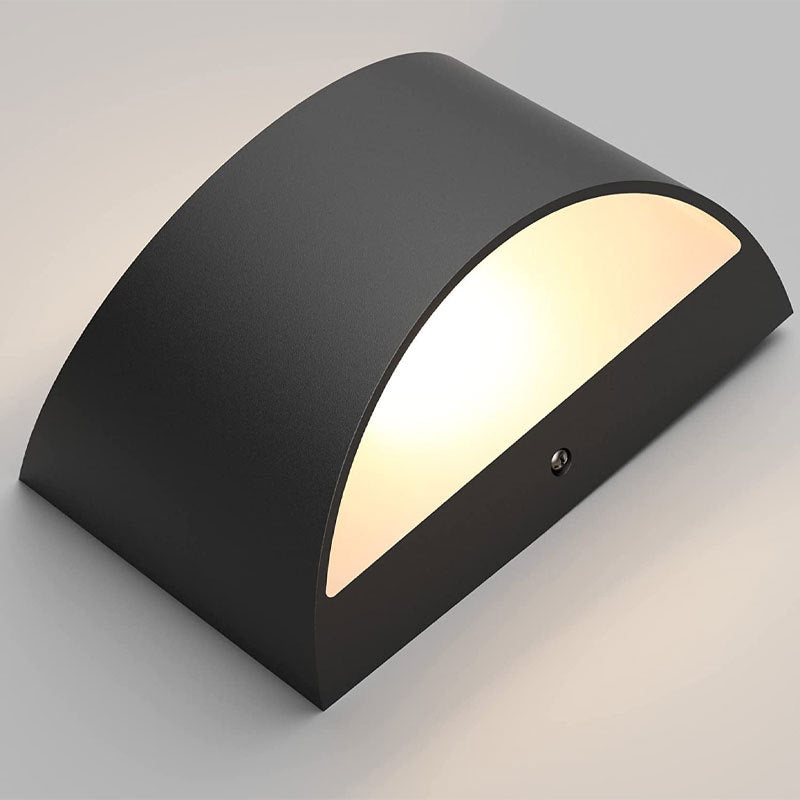 Nordic minimalist aluminum alloy bedside wall lamp Amazon source villa guest room living room study corridor 110V wall lamp 574