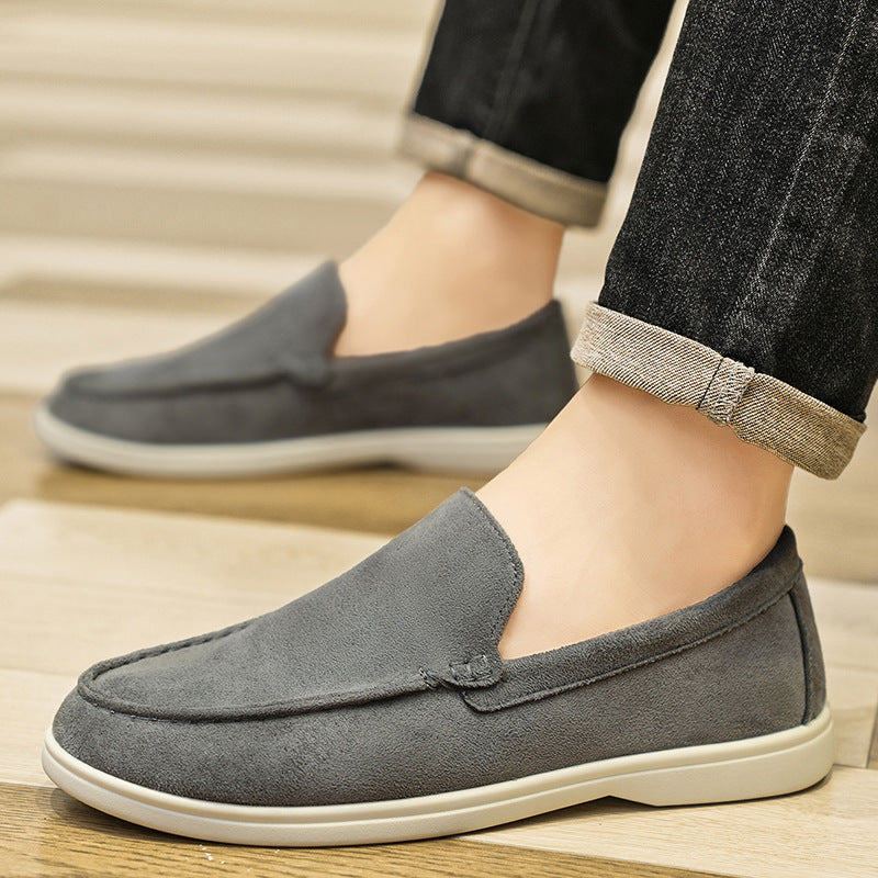 Men's shoes, British style, men's loafers, fashionable casual shoes 506