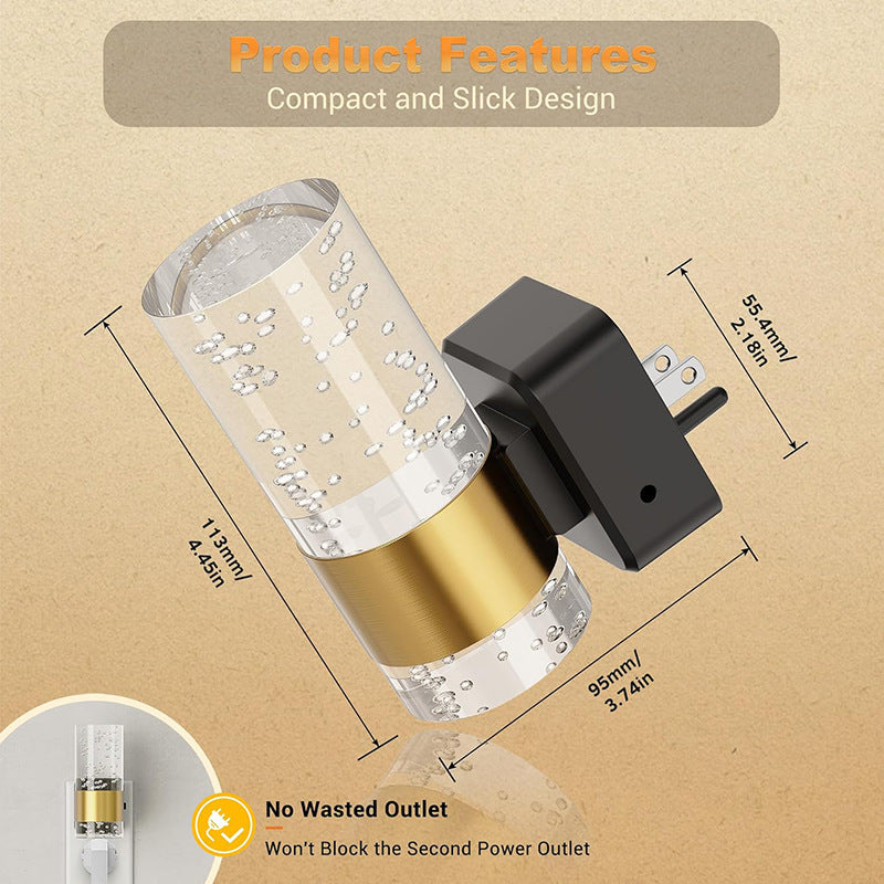 Patent LED Wall mounted Light Control Sensor Light, Kitchen Corridor, Bedroom, Staircase, Nightlight, Atmosphere Wall Light 577
