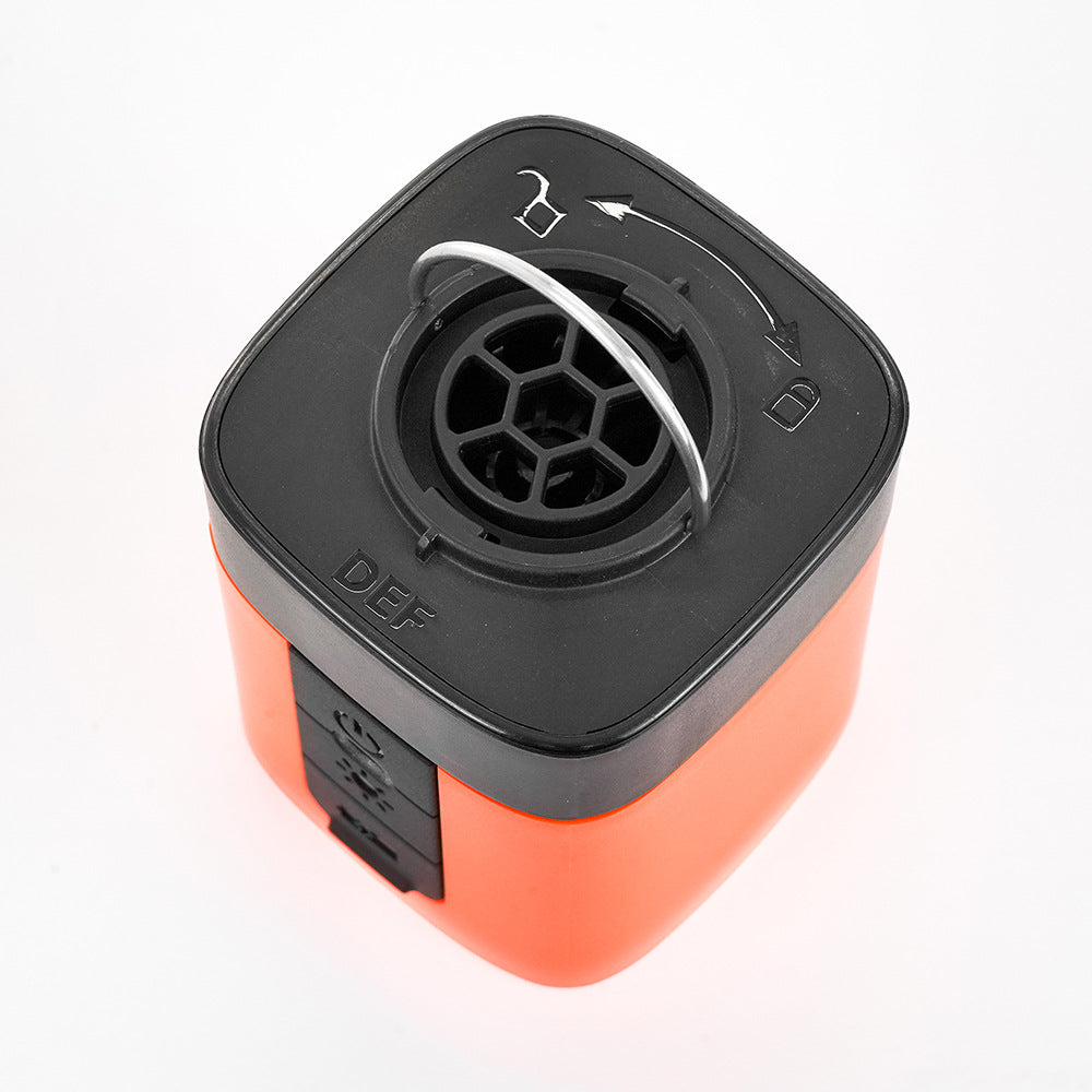 Electric mini air pump for outdoor camping, SOS emergency signal light, wireless outdoor air pump 534