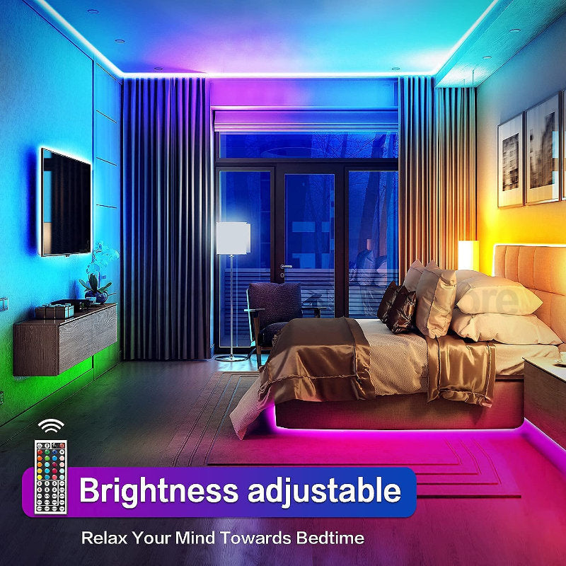 LED light strip kit 5V5050/2835rgb music rhythm 44-key Bluetooth APP control ambient light 535