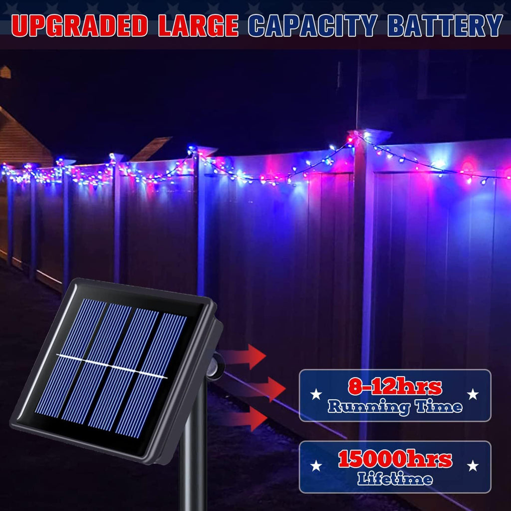 Outdoor solar light string, Christmas day, courtyard garden decoration, starry sky 561