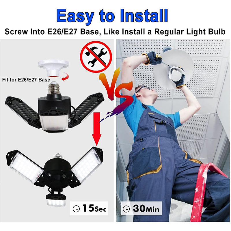 High power versatile LED light foldable garage live broadcast fill light 551