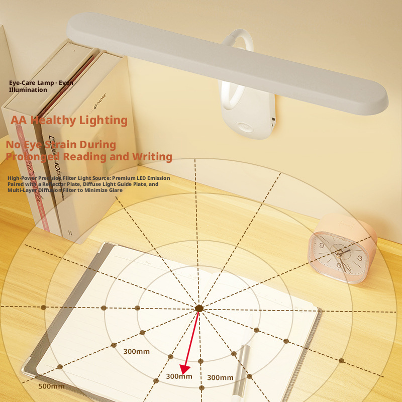 LED lamp atmosphere bedside lamp student study specific eye protection USB desk lamp bedroom dormitory reading lamp dimmable 594