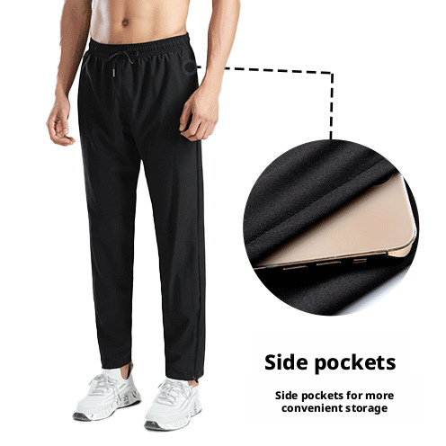 Summer basketball running pants men's loose breathable quick-drying casual sports pants men's style 467