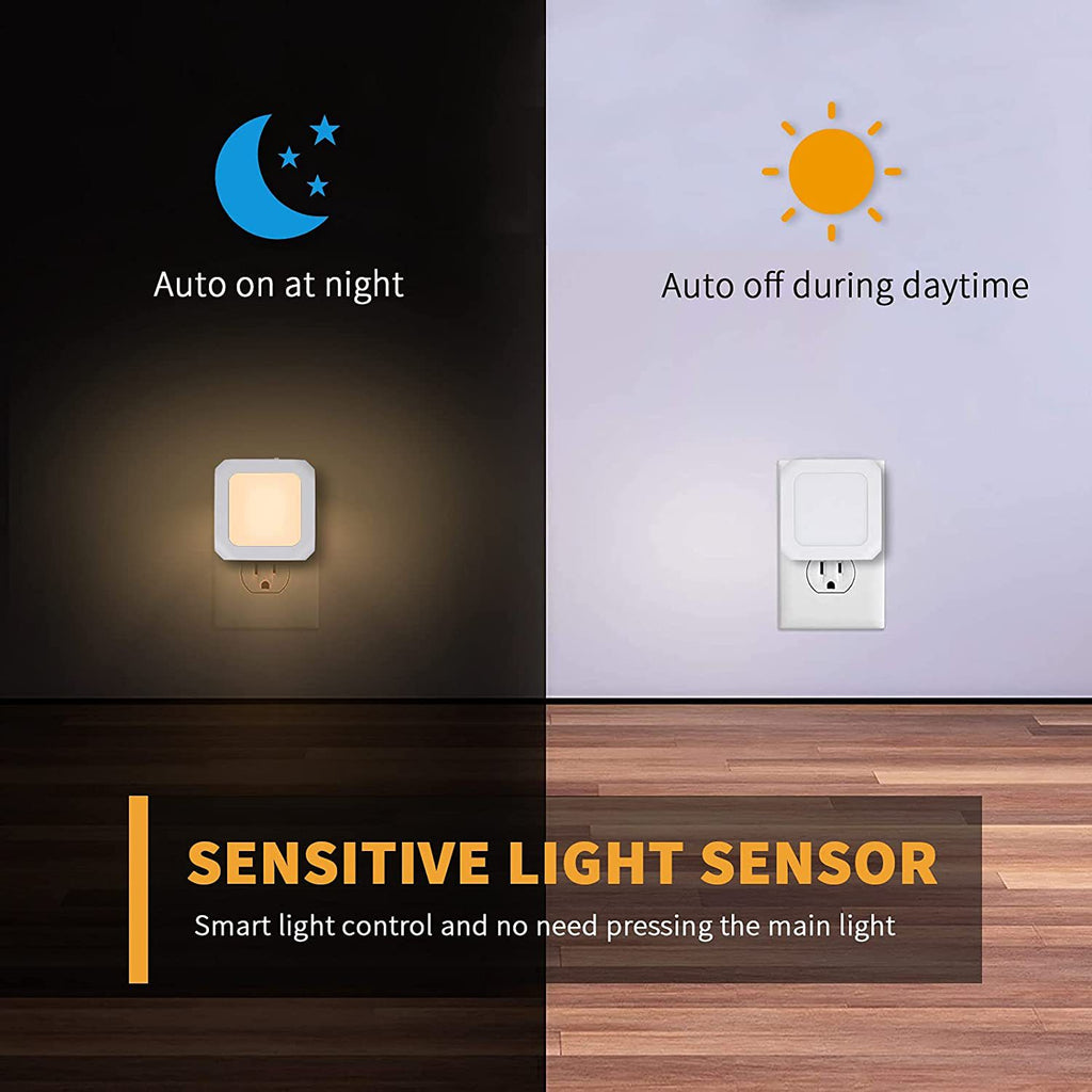 Night light infinite dimming plug-in night light adjustable brightness human body sensing night light 572