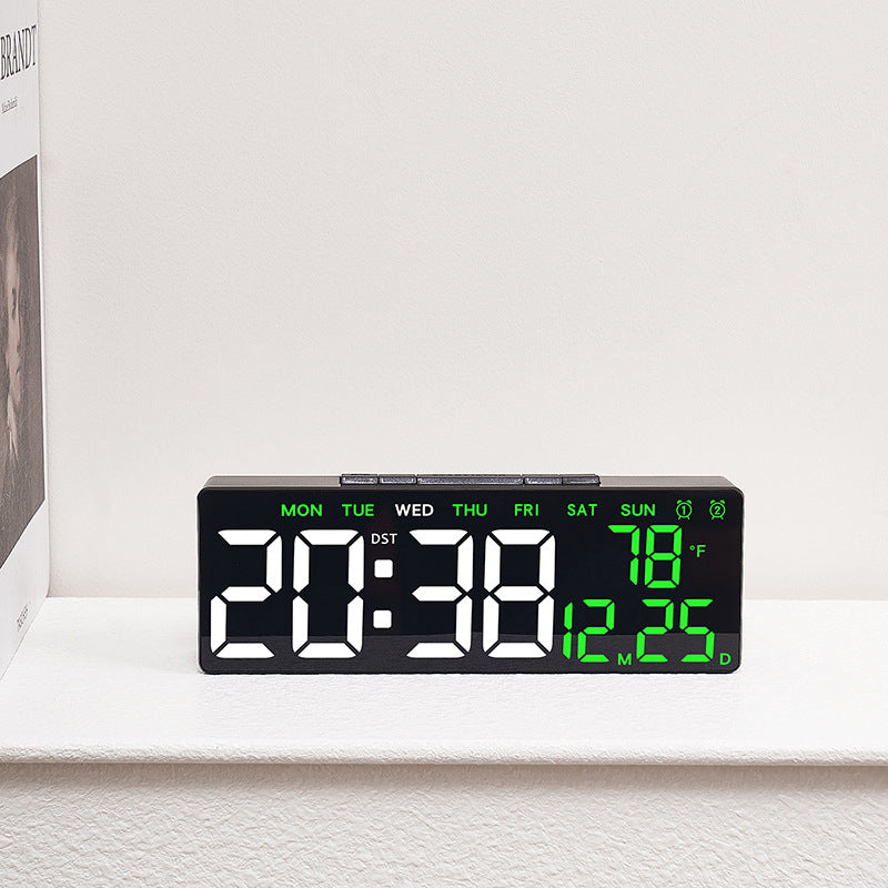 Hot selling LED alarm clock with multifunctional function, simple desktop clock, temperature display 591