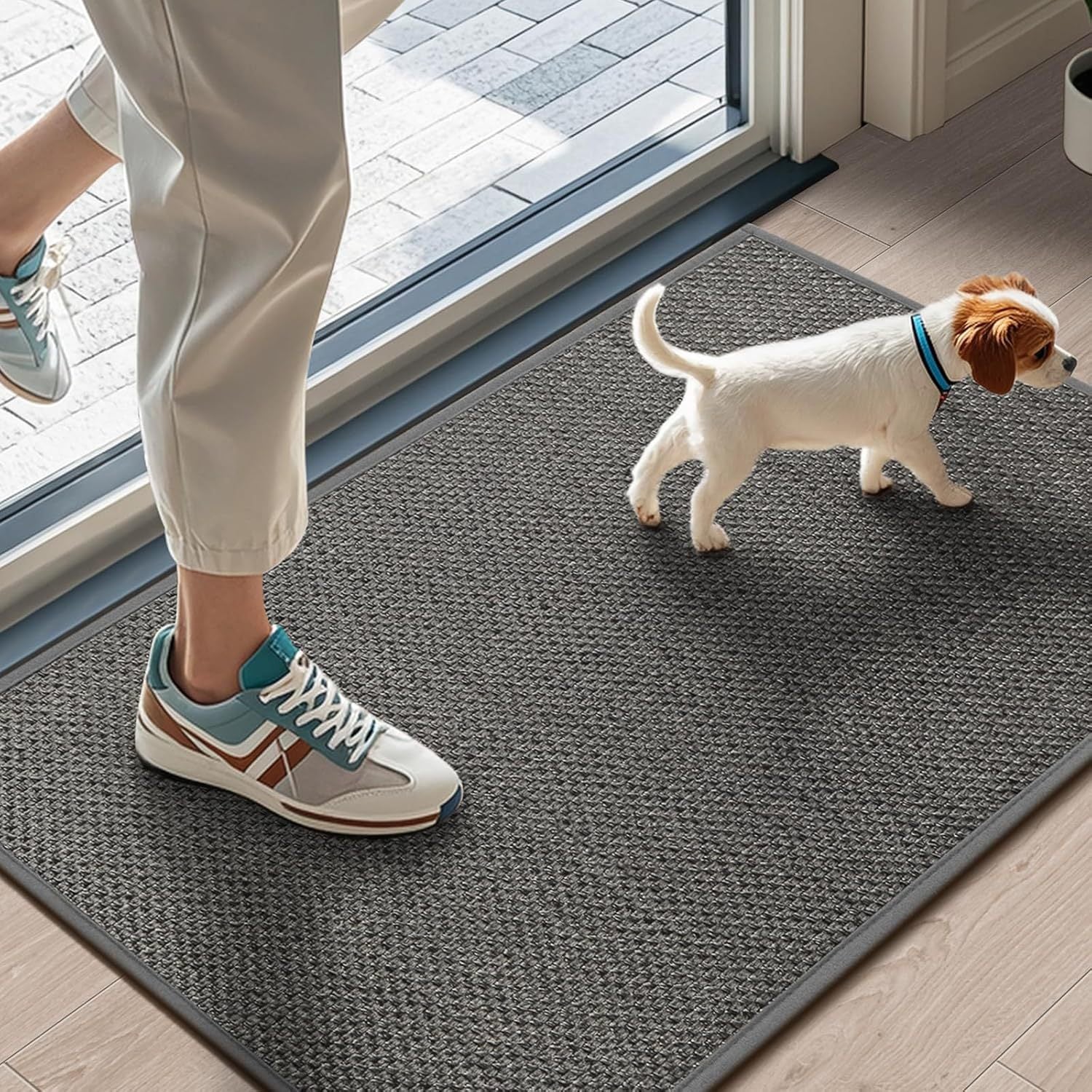Linen floor mat anti slip, water absorbing, household floor mat quick drying, easy to absorb water, diatomaceous earth 582