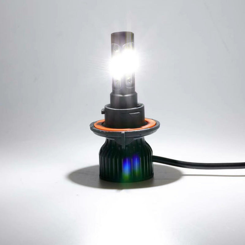 Four sided LED beads V7 car LED headlights H4 far and near integrated H13 9005 9007 car lights 571