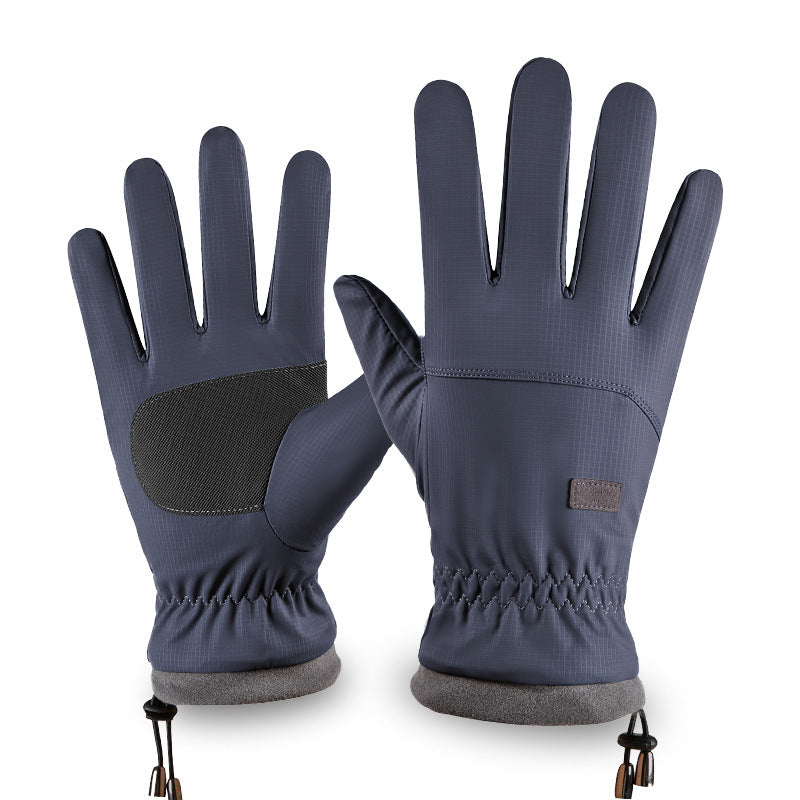 Men's Winter Warm Gloves - Skin-friendly, Windproof, Waterproof, Thickened and Fleece-lined 516