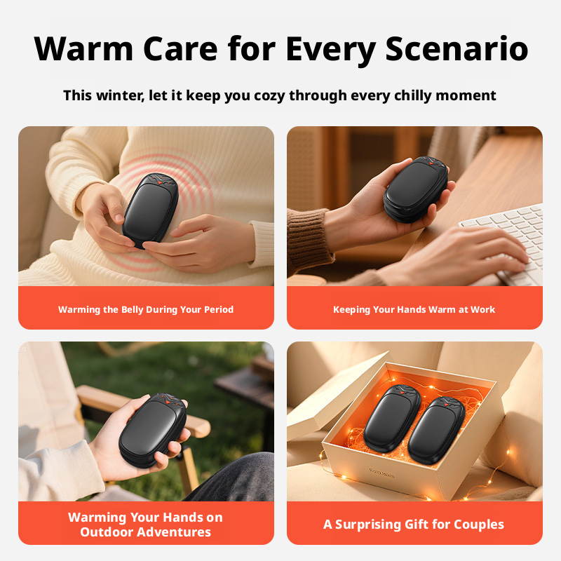 Rechargeable hand warmer, portable high-temperature explosion-proof hand warmer for winter 531