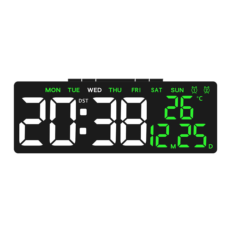Hot selling LED alarm clock with multifunctional function, simple desktop clock, temperature display 591