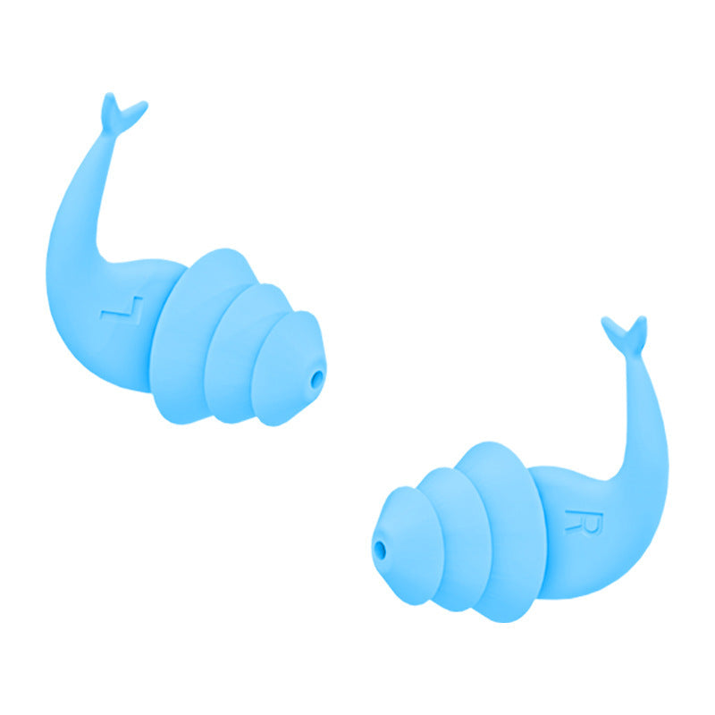 Mermaid earplugs, silicone earplugs, waterproof earplugs for showering and swimming, noise reduction earplugs 528