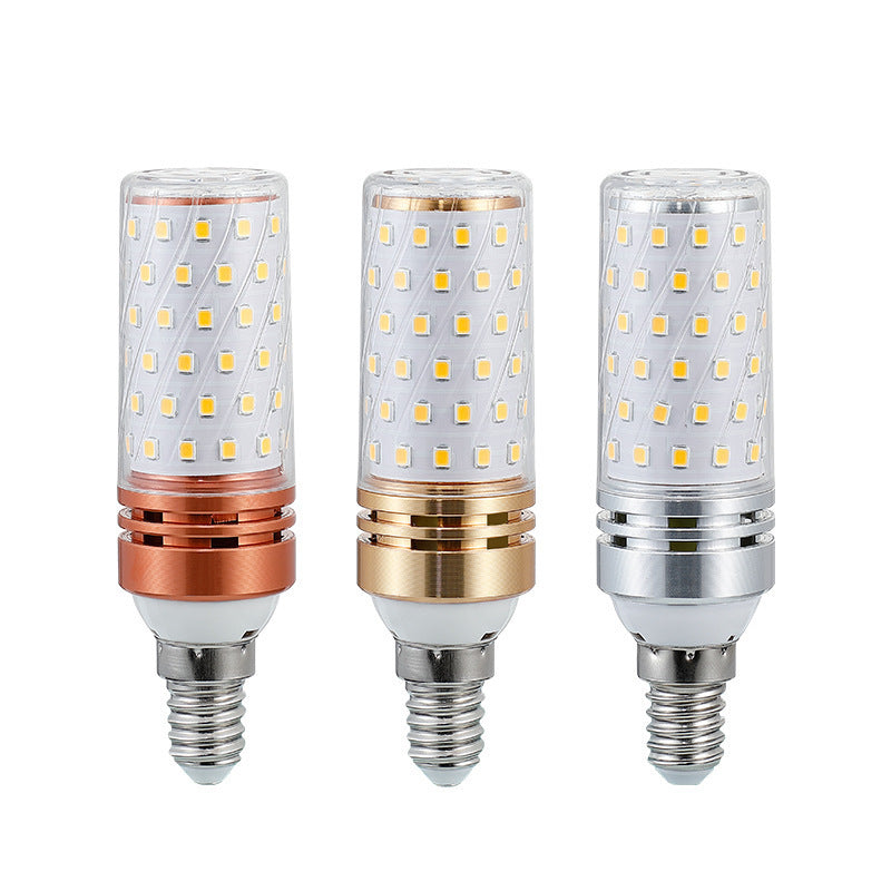LED bulb screw energy-saving corn lamp super bright household E27E14 crystal pendant light 549