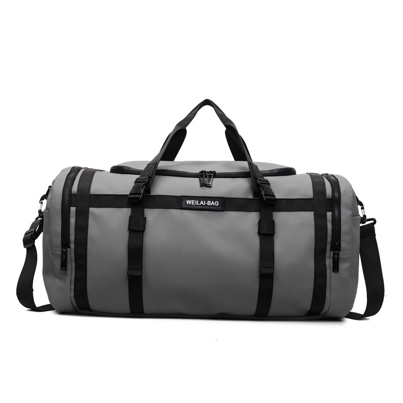 Large-capacity travel bag cover for both long and short distances, with trolley handle, lightweight and durable 507