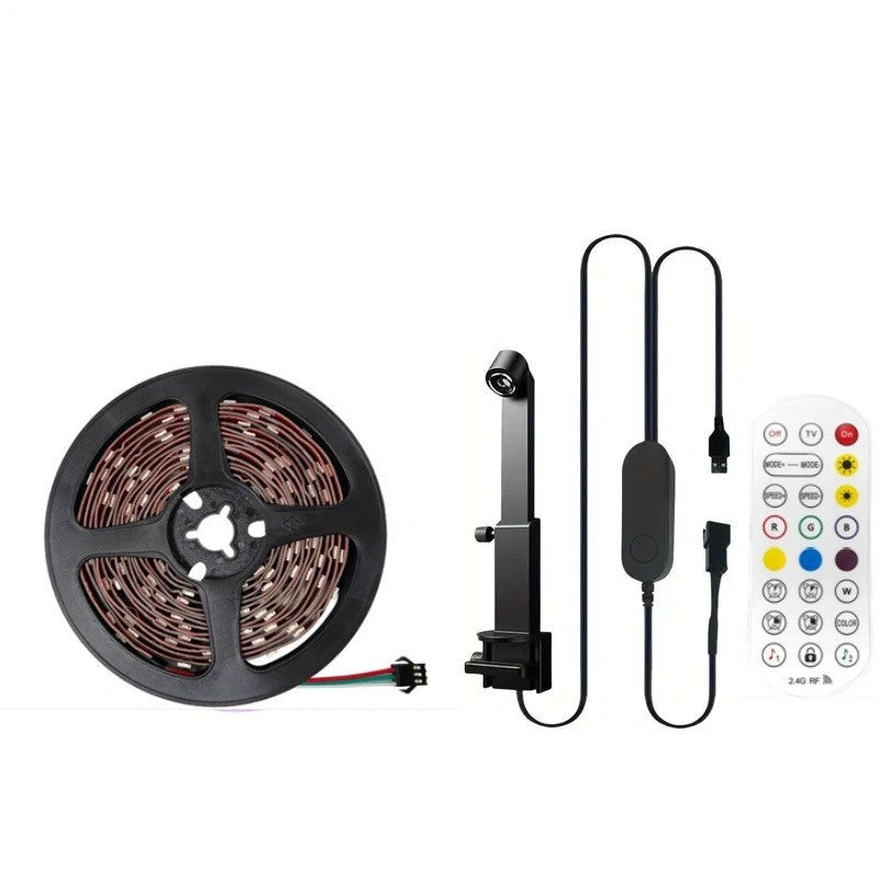 Smart ambient light strip for TV and TV screen capture, synchronized with the TV screen, RGB color LED ambient light 554