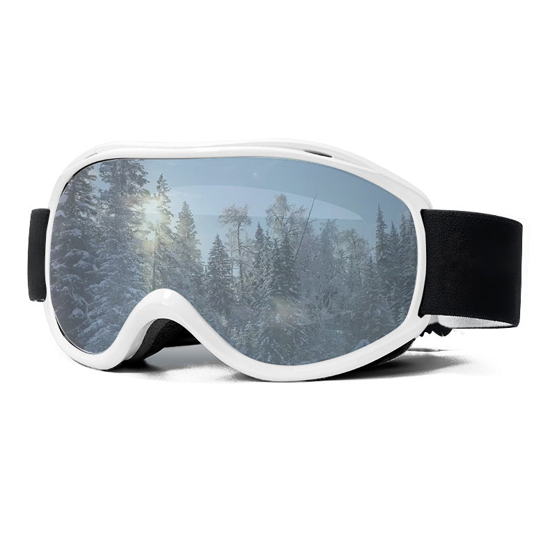 Spherical ski goggles, men's and women's, double-layer anti-fog ski goggles, outdoor cylindrical ski goggles 523