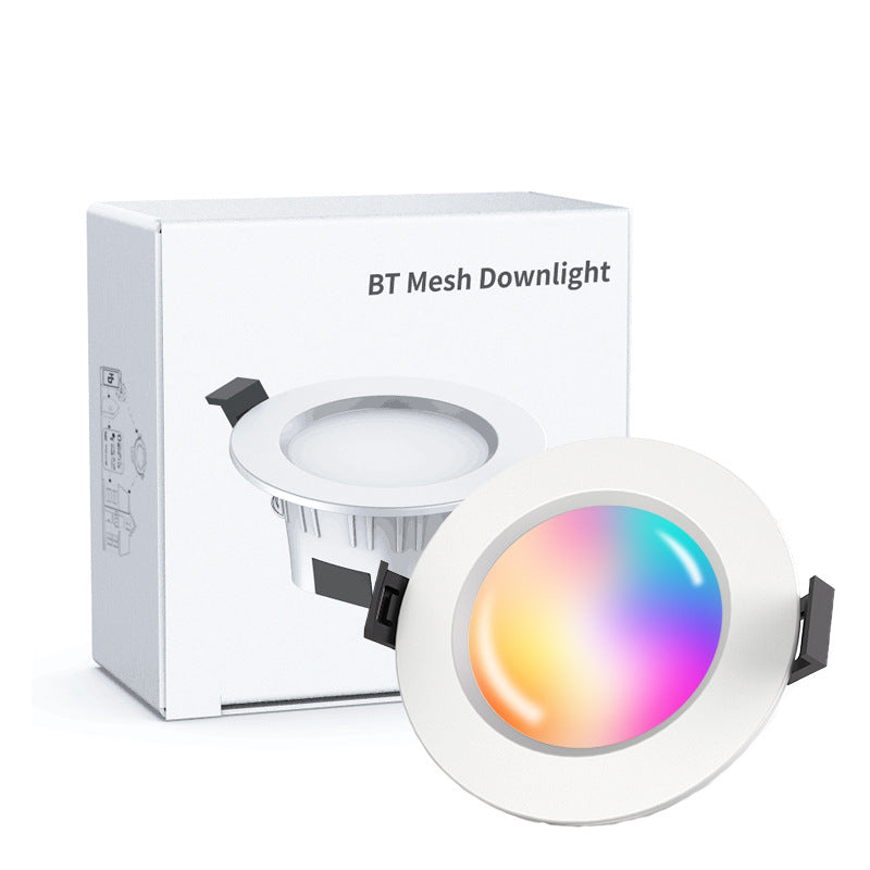 MESH tube light 5W/9W intelligent app wireless control script killing hidden installation network intelligent dimming 541