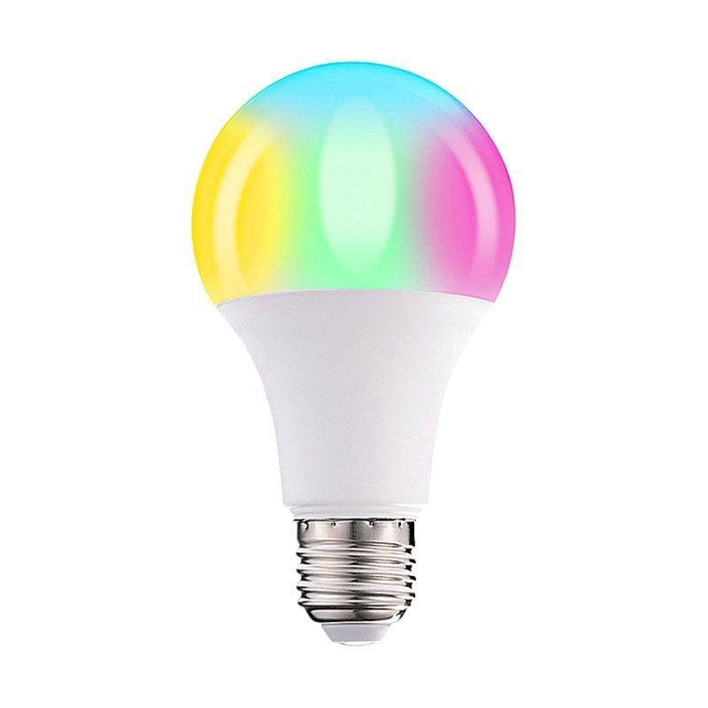 A60 Colorful RGB Light Bulb 16 Color LED Remote Control Light Bulb Internet Celebrity Live Room Dimming Atmosphere Light Bulb 542