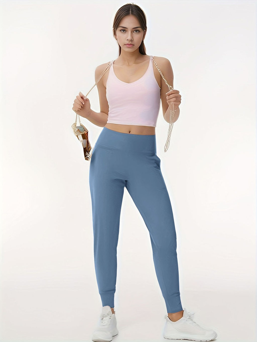 Spring/Summer Casual Pants, Tapered Leg, Slim Fit, Skin-Friendly, Stylish, Soft, Breathable, Loose Fit, Long Pants for Women 468
