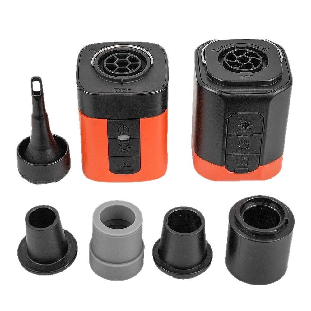 Electric mini air pump for outdoor camping, SOS emergency signal light, wireless outdoor air pump 534