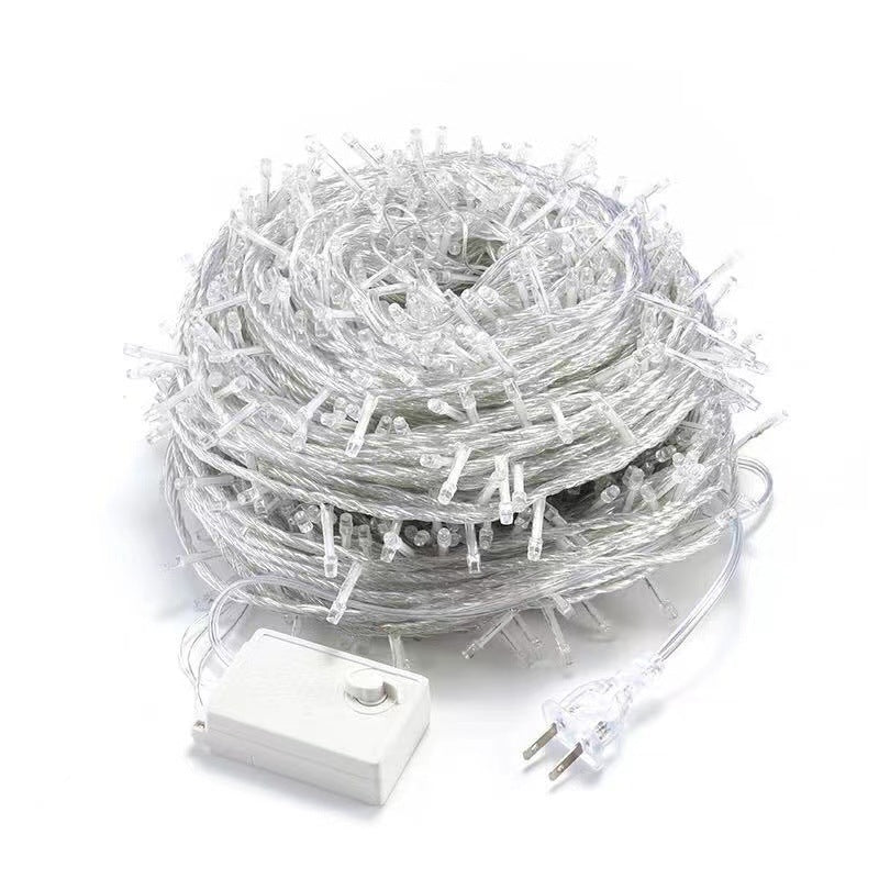 LED color lights, flashing lights, string lights, starry sky lights, solar powered high brightness waterproof outdoor decoration atmosphere light strips 563