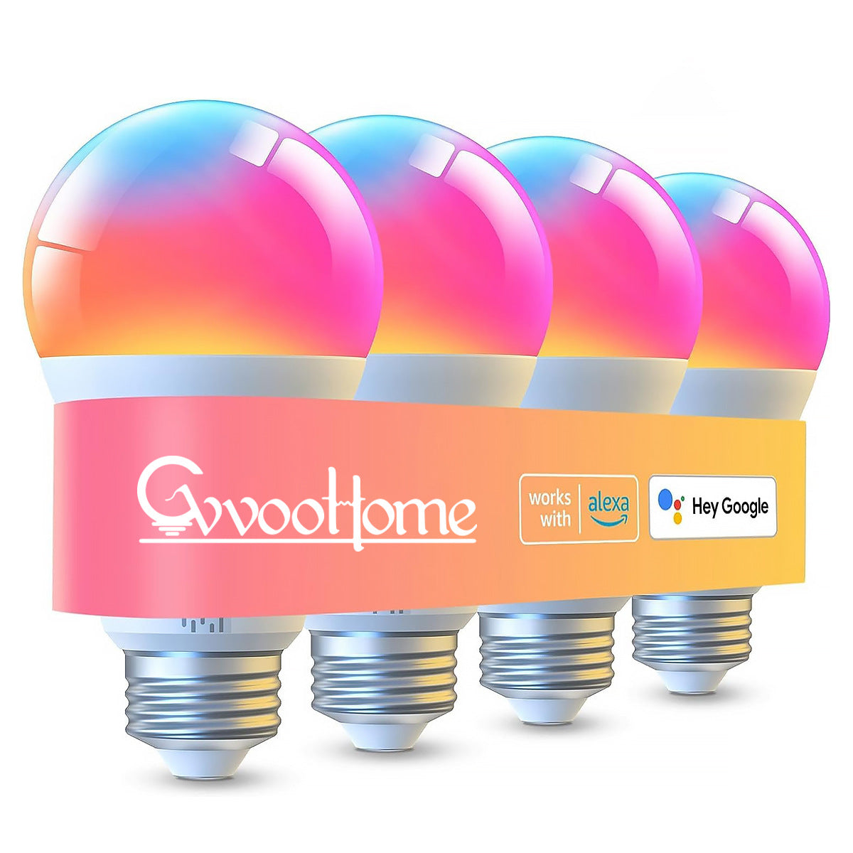 Graffiti smart WiFi bulb light Alexa voice control LED Bluetooth bulb 538