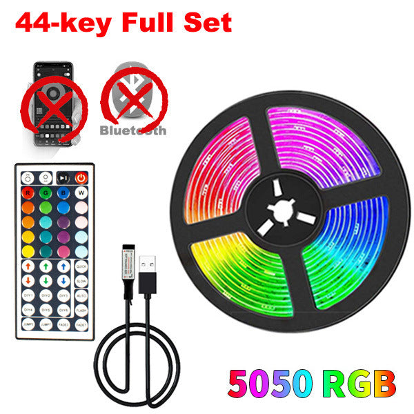 LED light strip kit 5V5050/2835rgb music rhythm 44-key Bluetooth APP control ambient light 535