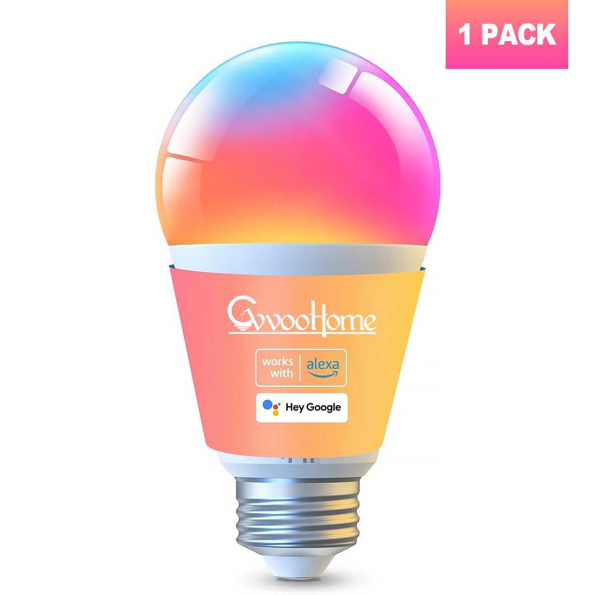 Graffiti smart WiFi bulb light Alexa voice control LED Bluetooth bulb 538