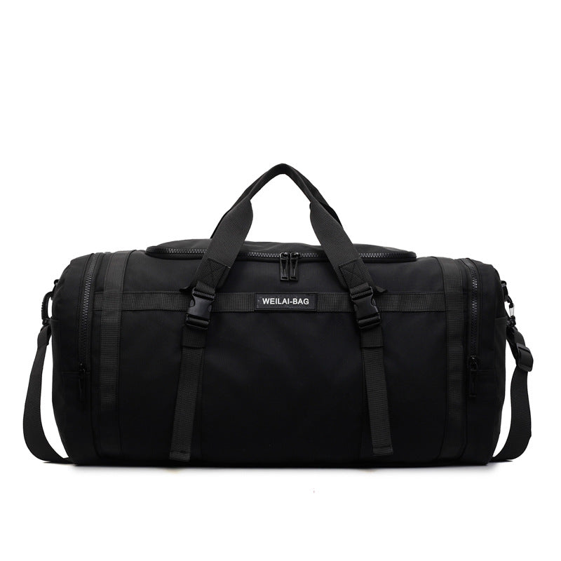 Large-capacity travel bag cover for both long and short distances, with trolley handle, lightweight and durable 507