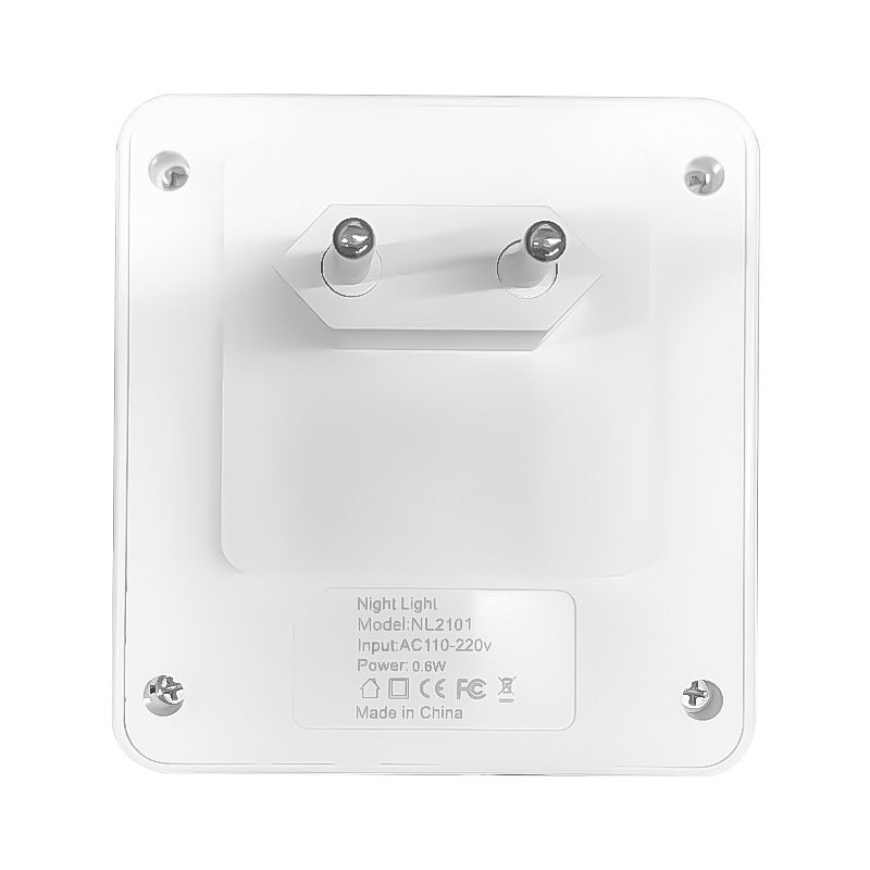Night light infinite dimming plug-in night light adjustable brightness human body sensing night light 572