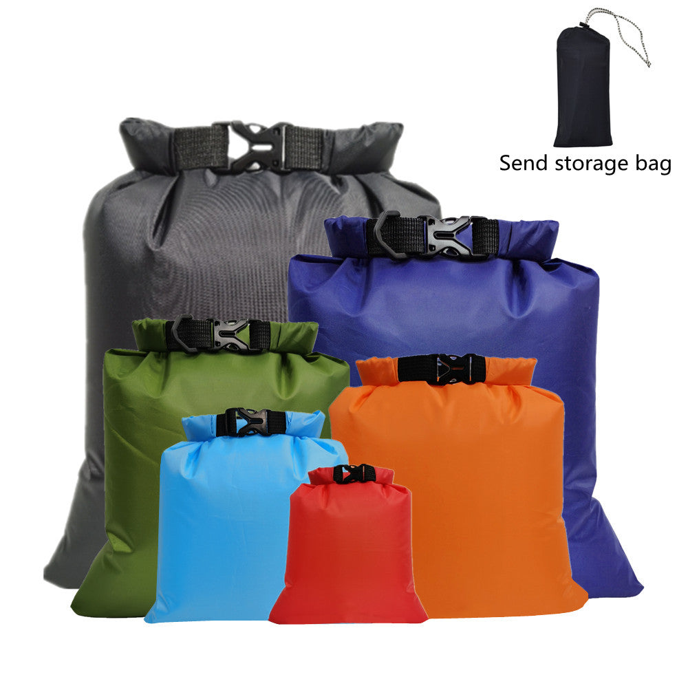 Outdoor Multifunctional Lightweight Waterproof Waterproof Bag Set (6 pieces), Rafting Bag Set (5 pieces), Drying Bag 508