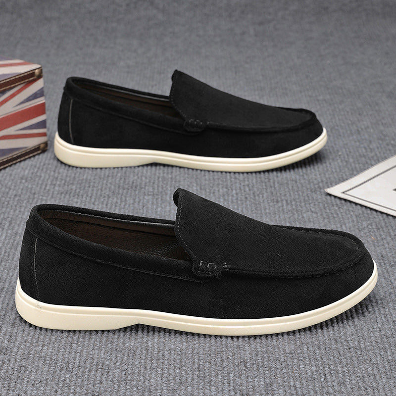 Men's shoes, British style, men's loafers, fashionable casual shoes 506