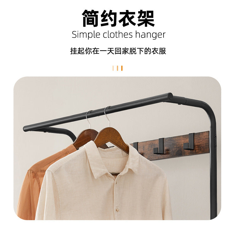Simple coat rack for entryway, shoe rack for living room 603