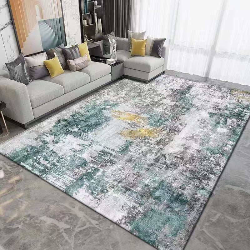 Carpet fully laid in the living room, sofa, coffee table mat, bedroom, and room, with a large area full of bedding edge blankets 581
