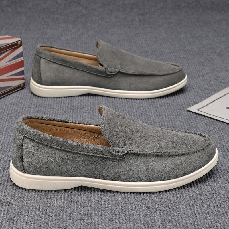 Men's shoes, British style, men's loafers, fashionable casual shoes 506