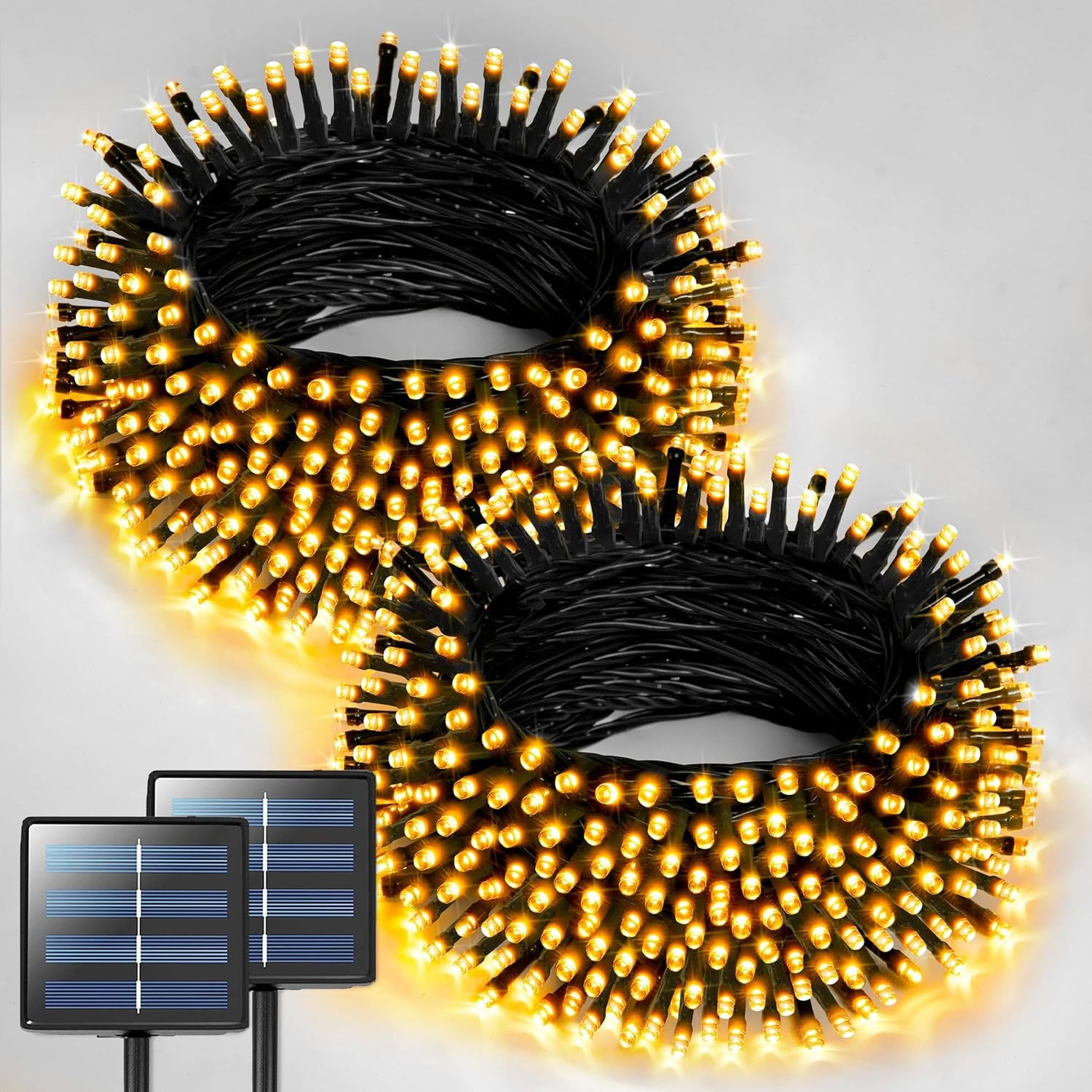 Outdoor solar light string, Christmas day, courtyard garden decoration, starry sky 561