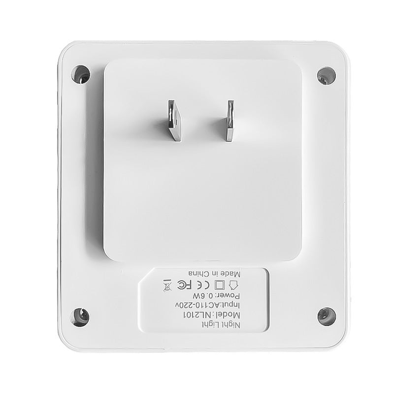 Night light infinite dimming plug-in night light adjustable brightness human body sensing night light 572