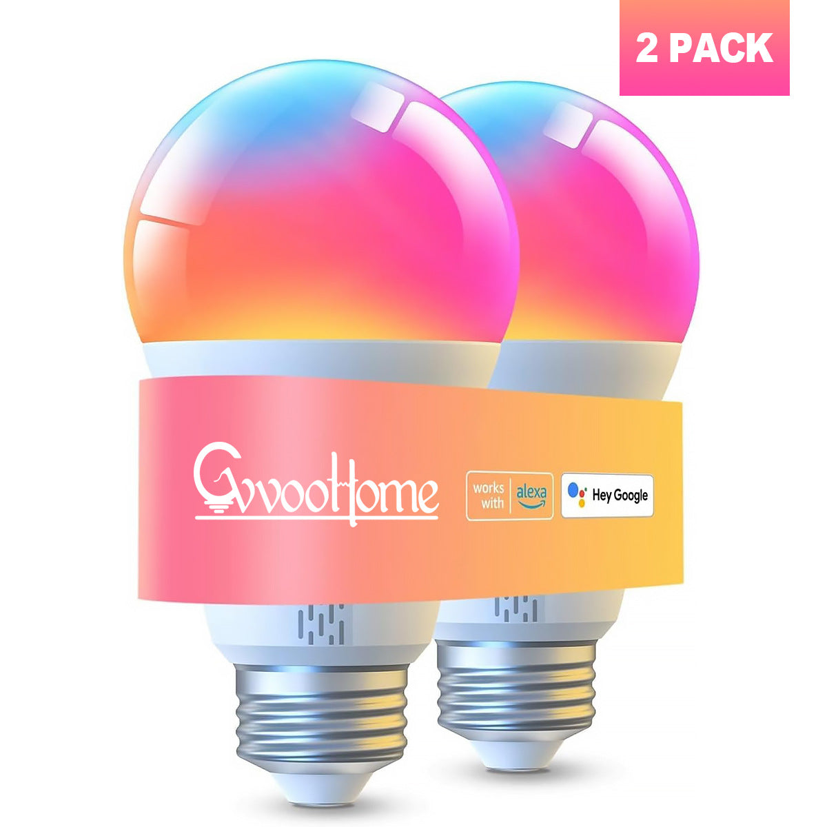 Graffiti smart WiFi bulb light Alexa voice control LED Bluetooth bulb 538