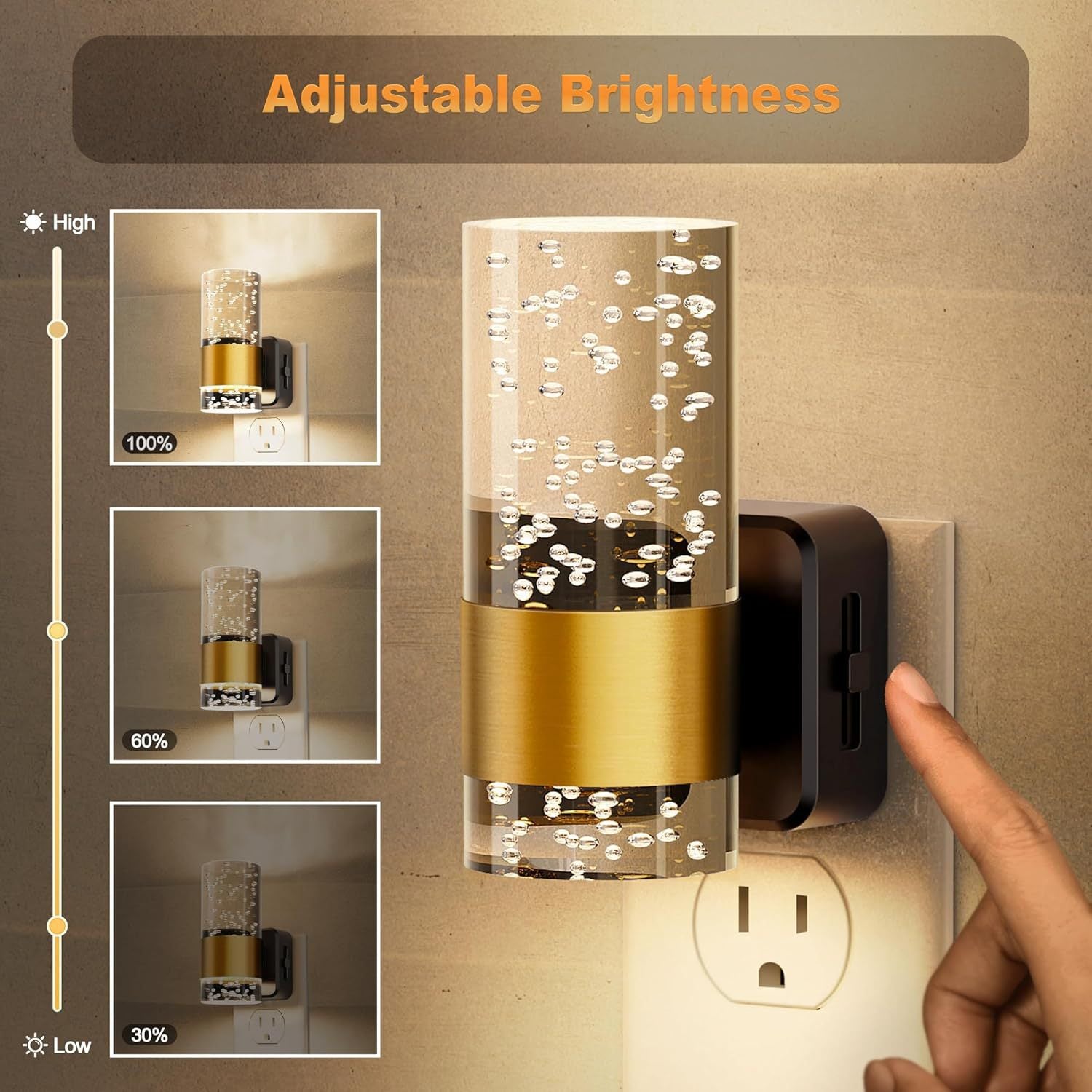 Patent LED Wall mounted Light Control Sensor Light, Kitchen Corridor, Bedroom, Staircase, Nightlight, Atmosphere Wall Light 577