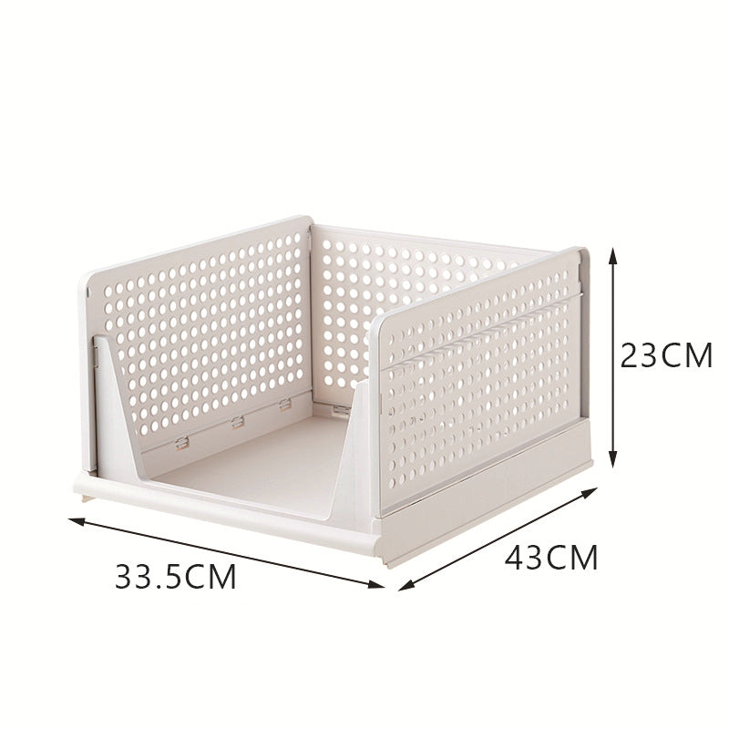 Home folding storage box, drawer type, clothes storage, wardrobe storage box 606